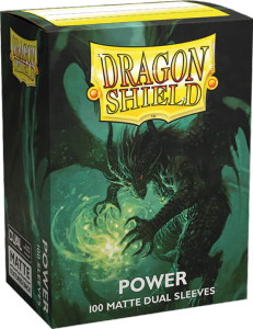 100 Matte Dual Sleeves Power Dragon Shield