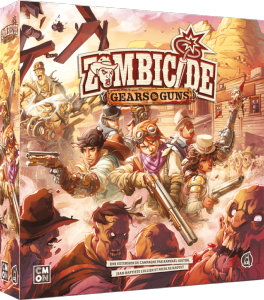 Boite de Zombicide : Undead or Alive - Gears & Guns