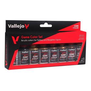 Boite de Vallejo Game Color Set - Metallic Colors