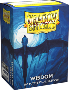 Boite de 100 Matte Dual Sleeves Wisdom Dragon Shield