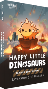 Boite de Happy Little Dinosaurs - Dangers Droit Devant !