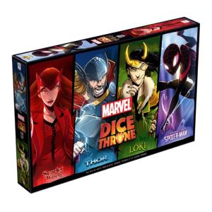 Boite de Dice Throne Marvel - Spider Man vs Scarlet Witch