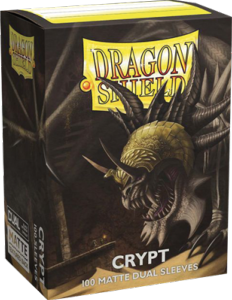 Boite de 100 Matte Dual Sleeves Crypt Dragon Shield